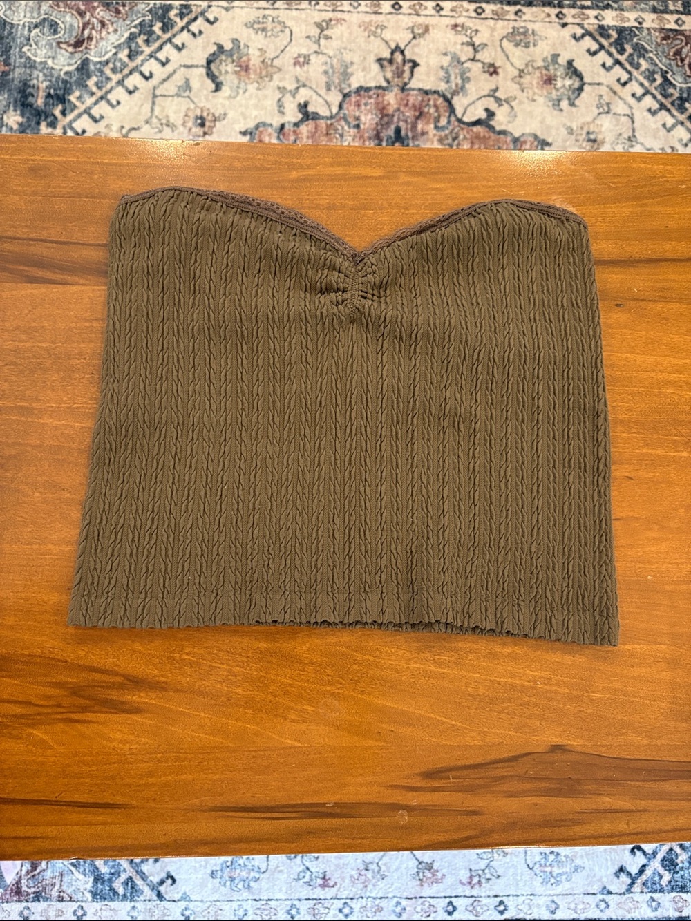 Gypsy + Jade Bandeau Tube Top - Light Brown